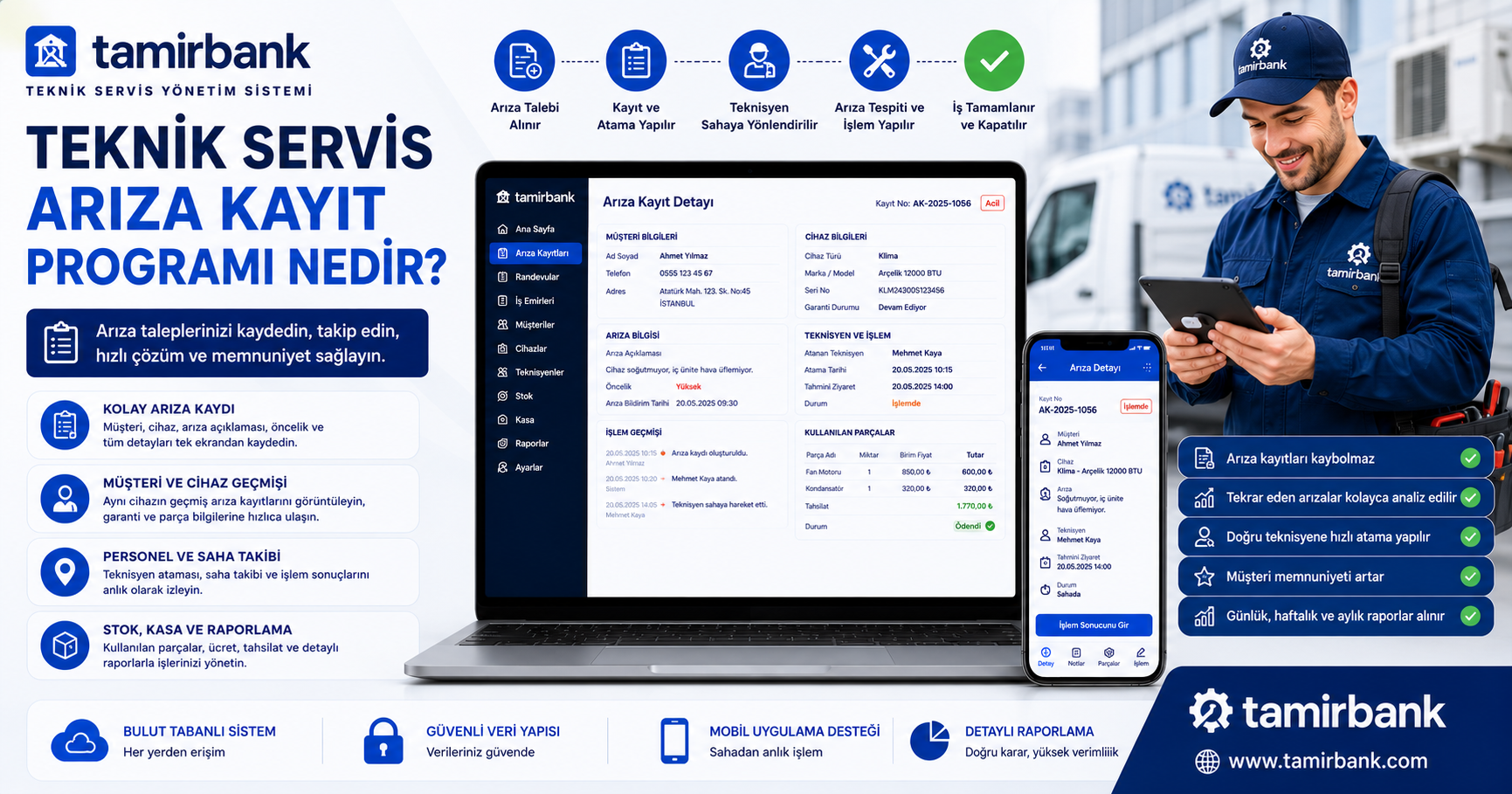 Teknik Servis Arıza Kayıt Programı Nedir?
