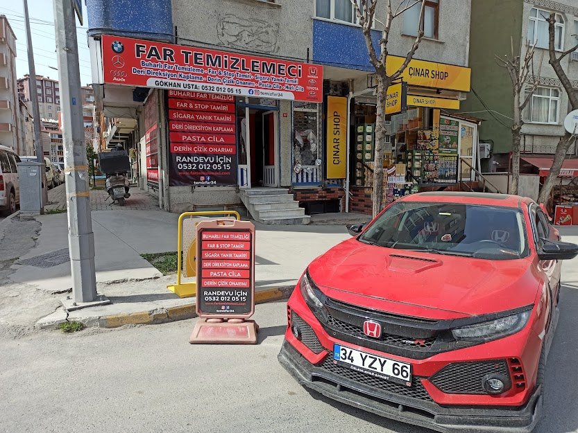 Far temizlemeci - Far & Stop Tamiri